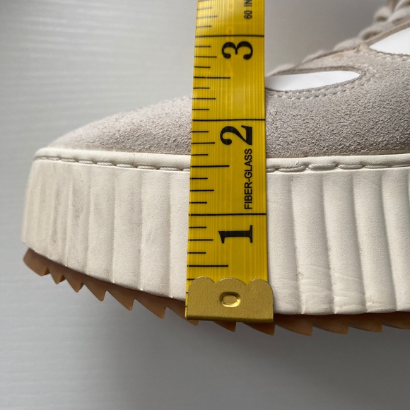 Dolce Vita Womens Daisha White Lace-Up Fashion Sneakers Size 8.5 - Picture 16 of 16